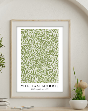 Plakat reprodukcja William Morris 'Willow pattern', Well Done Shop