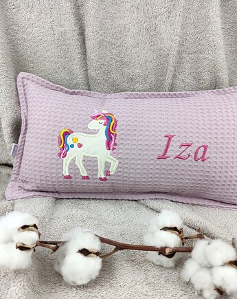Personalizowany prezent dla dziecka - imienna poduszka z jednorożcem, Enitka Sweet Baby Room
