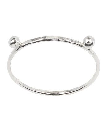 LINES: minimalistyczny pierścionek ze srebra, OM jewellery
