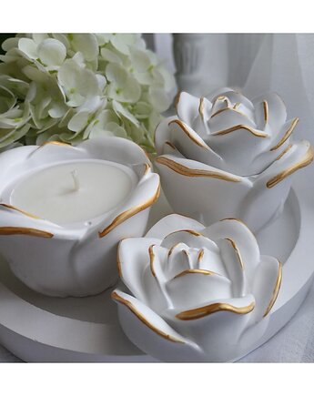 Świeca sojowa w ozdobnym pojemniku, Narcissus Candle