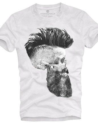 T-shirt męski UNDERWORLD Skull with a beard, UNDERWORLD