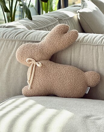 Poduszka zajączek zając boucle beżowy, SPARROW