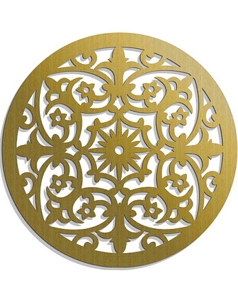 DEKORACYJNY PANEL AŻUROWY, VIOLETTE, DEKORACJA ŚCIENNA 3D, ORNAMENT, 60 cm, Z, ORNAMENTI