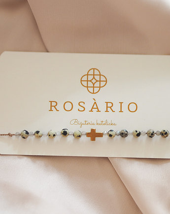 Bransoletka różańcowa w kropki, ROSARIO