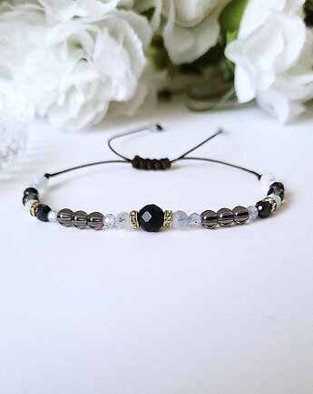 KOZIOROŻEC- Bransoletka zodiakalna regulowana, Seylla pracownia