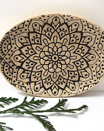 Owalna mydelniczka handmade, Ceramika Ana