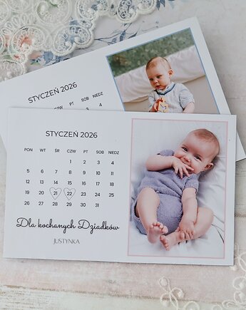 Kartka na dzień Babci i Dziadka w formie magnesu na lodówkę, Osobiste Prezenty