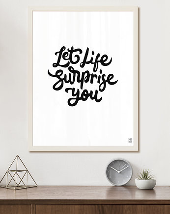 Plakat - Let Life, Futuro Design