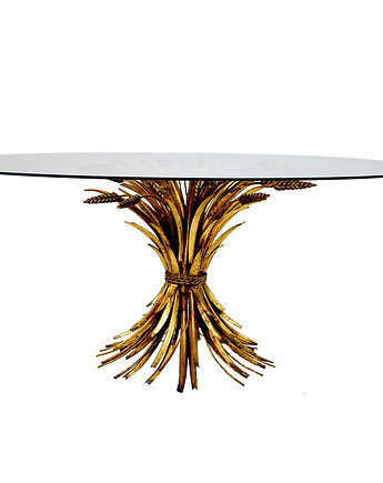 Elegancki stolik w stylu Hollywood Regency z lat 60, Think Modern