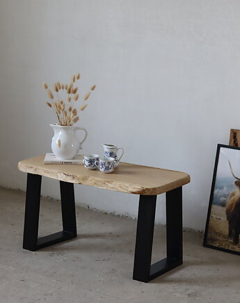 Stolik kawowy live edge loft, Ohwood manufaktura