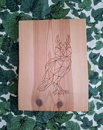 Deska z sową, Wooden Love