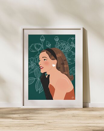 Plakat "Królowa Dram", Maya Design