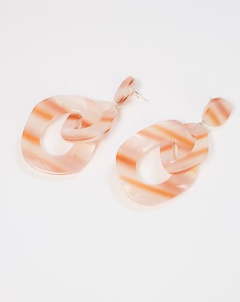 Kolczyki Alla w kolorze Beige, NINIcoJewelry
