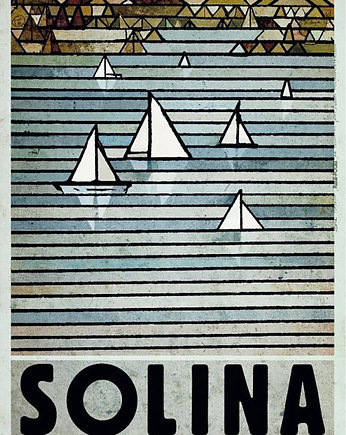 Poster Solina (R. Kaja) 98x68 cm w ramie, OSOBY - Prezent dla chłopaka na urodziny