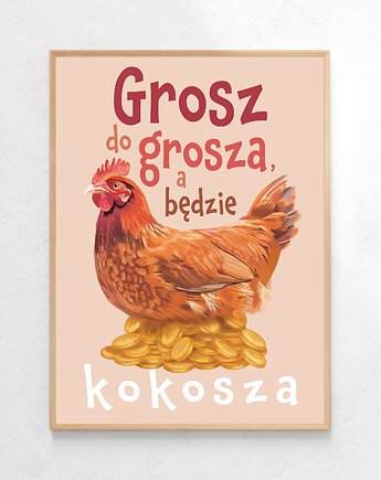 Plakat Kokosza, Czamarska grafika