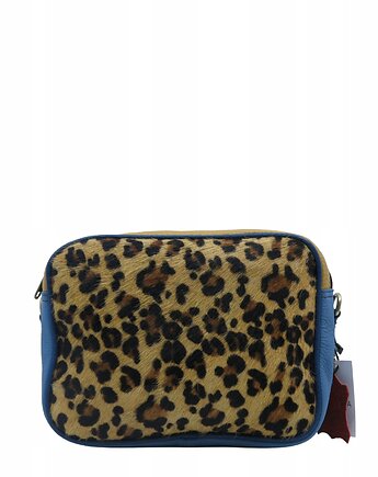 Skórzana torebka listonoszka damska skóra naturalna dwustronna eko OLIVKA, Olivka Warsaw