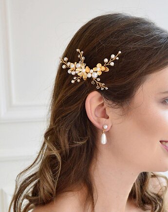 Grzebyk z perłami Swarovskiego Vega, Anelis Atelier