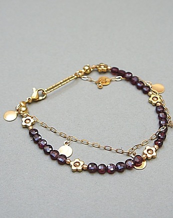 Granaty vol. 19  bransoletia /Szlachetna kolekcja/, KiKa pracownia