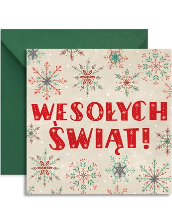 Kartka Wesołych Świąt, OSOBY - Prezent dla taty