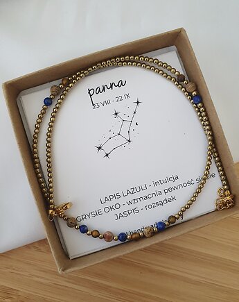 PANNA naszyjnik dla znaku zodiaku, LEI handmade 