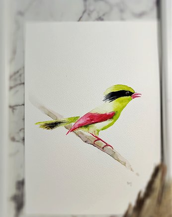 Akwarela kitta szmaragdowa, Wiktoria Borys Art