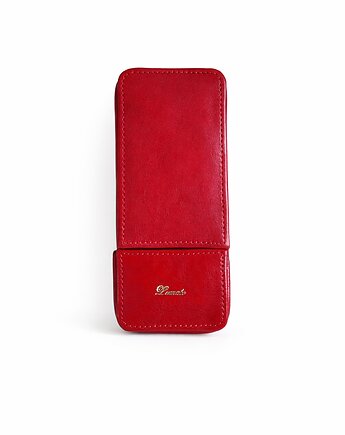 Etui na 3 pióra lub  długopisy czerwone, Lamato