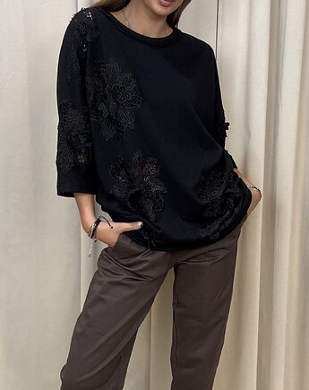 Bluza Oversize Nero, SOLO moda