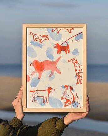 Grafika Walking the Dog, Richie Acapulco