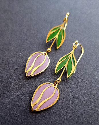 Kolczyki tulipany no1, Motywator Eweliny