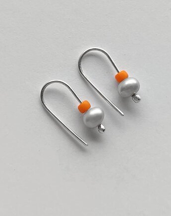 Kolczyki srebrne Okrąg, Katarzyna Kaminska ART