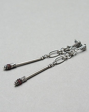 Kolczyki srebrne Patyczki vol. 9 , Katia i krokodyl