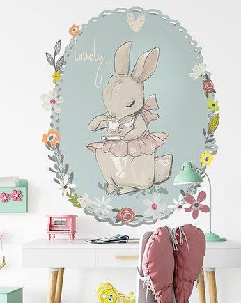 Naklejka ścienna Herbatka królika, Make My Wall 