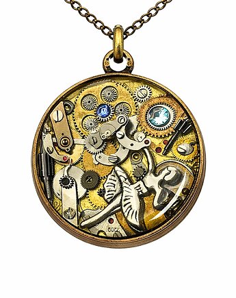 Wisior dwustronny - Lekkość Bytu III (unikat), DROBINY CZASU