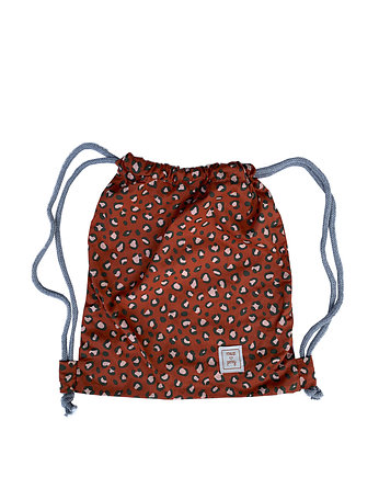 Leopard - worek/plecak dla przedszkolaka red, Muzpony