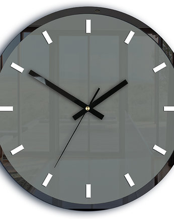 Zegar ścienny ROLO SZARY  30cm, ModernClock