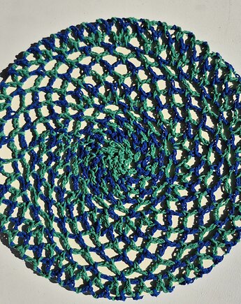 Letni beret z bawełny., Ula Raclawska