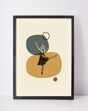 plakat // perfect dancer // a3, Klawe Rzeczy