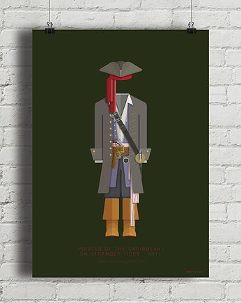 Plakat Piraci z Karaibów, minimalmill
