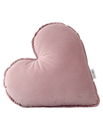 Personalizowana poduszka serce POWDER PINK, SPARROW