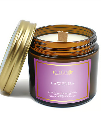 Świeca zapachowa sojowa Lawenda 120ml- Your Candle, Your Candle