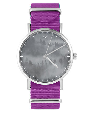 Zegarek - WIld Life - amarant, nylonowy, yenoo