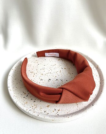 Supełkowa opaska do włosów Orange, Volie Line