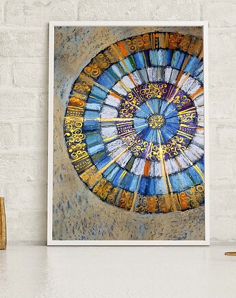 Mandala 31 - rysunek B2 unikat, Katarzyna Radzka