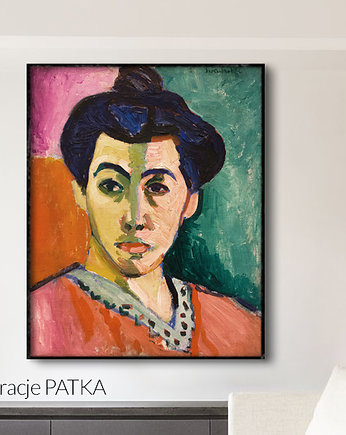 Portret Madame Matisse - Reprodukcja obrazu, Dekoracje PATKA Patrycja Kita