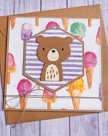 MIŚ wakacyjny: kartka uniwersalna, kaktusia