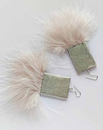 PIÓRKO kolczyki, Katarzyna Kaminska ART