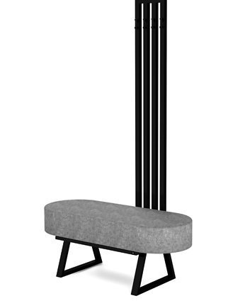 Ławka z Wieszakiem Hol Wiatrołap Biuro Przedpokoju  Kolory Rozmiary LMW-6, EMRA WOOD DESIGN
