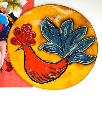 Kura Ceramiczny dekor, Wooden Love