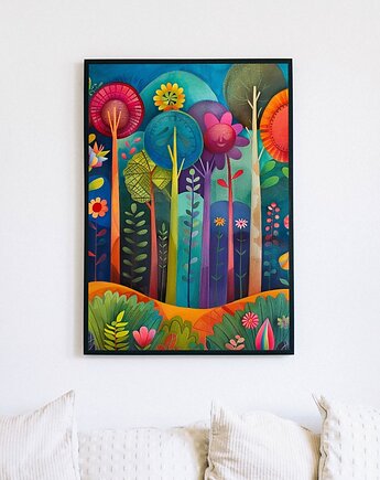 Plakat - Happy forrest, Harry Monkey