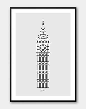 Plakat Inspirujące Miasta - Londyn, Pracownia Och Art